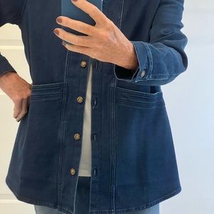 Sézane denim jacket with pockets